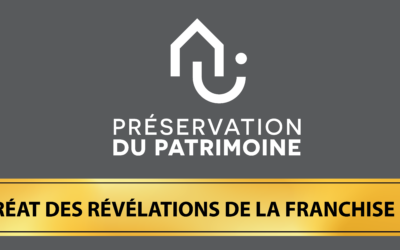 Préservation du Patrimoine est le lauréat des Révélations de la Franchise 2018 !